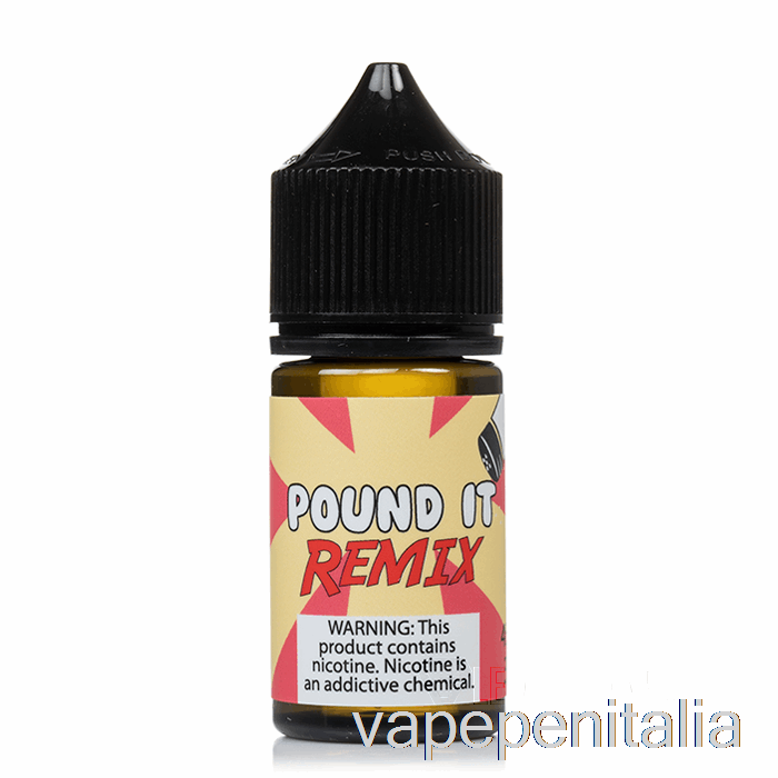 Vape Box Mod Pound It Remix - Sali Alimentari Combattenti - 30 Ml 25 Mg